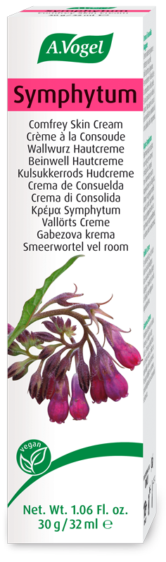 A.Vogel Symphytum Wallwurz Hautcreme Produktaufnahme von "A.Vogel Symphytum Wallwurz Hautcreme". Hautcreme aus Wallwurz. Reichhaltig pflegende Tages- und Nachtcreme für jeden Hauttyp.