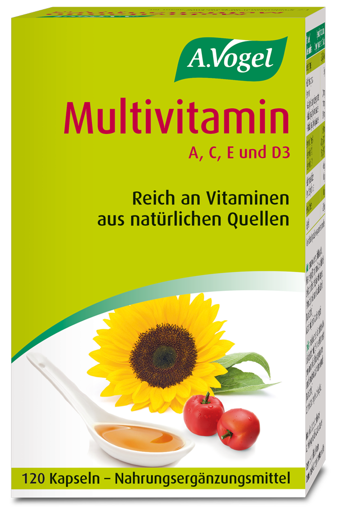A.Vogel Multivitamin A, C, E und D3, 120 Kapseln