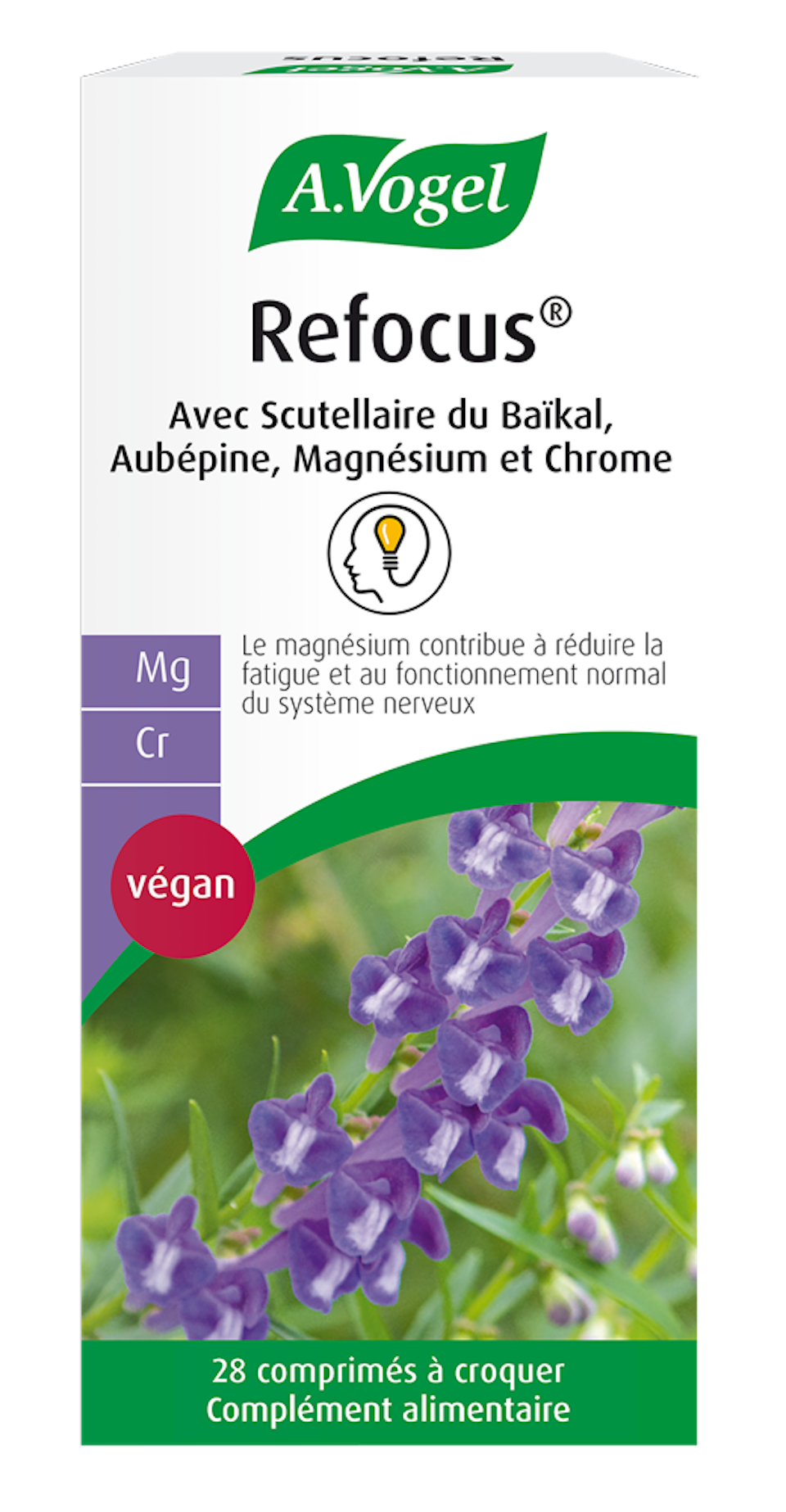 Photo du produit A.Vogel Refocus®, 25 comprimés à croquer