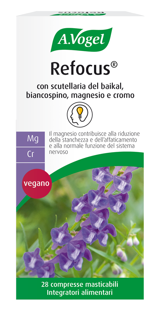 A.Vogel Refocus®, 28 compresse masticabili Immagine del prodotto A.Vogel Refocus®, 28 compresse masticabili