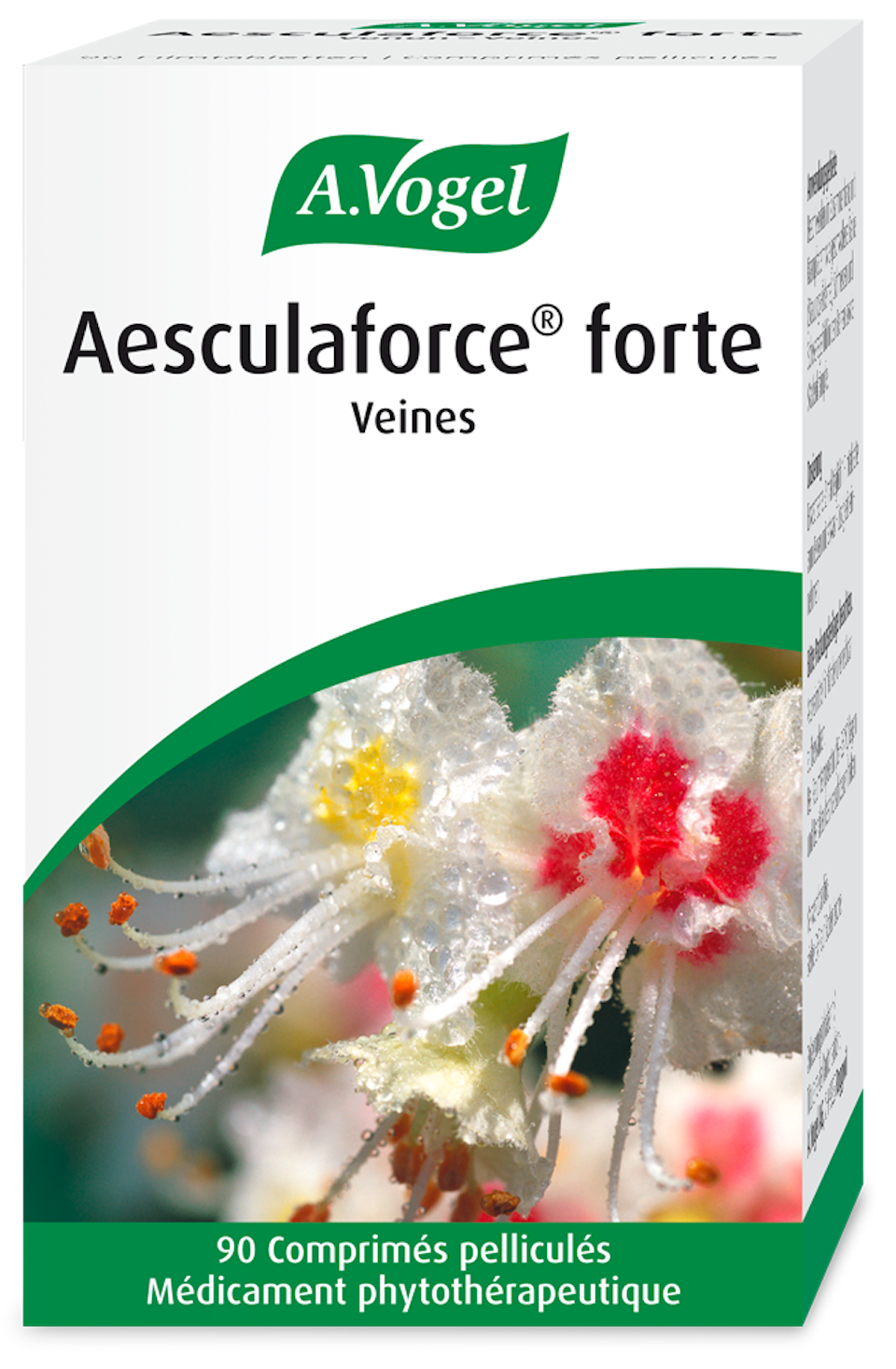 Photo du produit A.Vogel Aesculaforce® forte Veines, 90 comprimés pelliculés