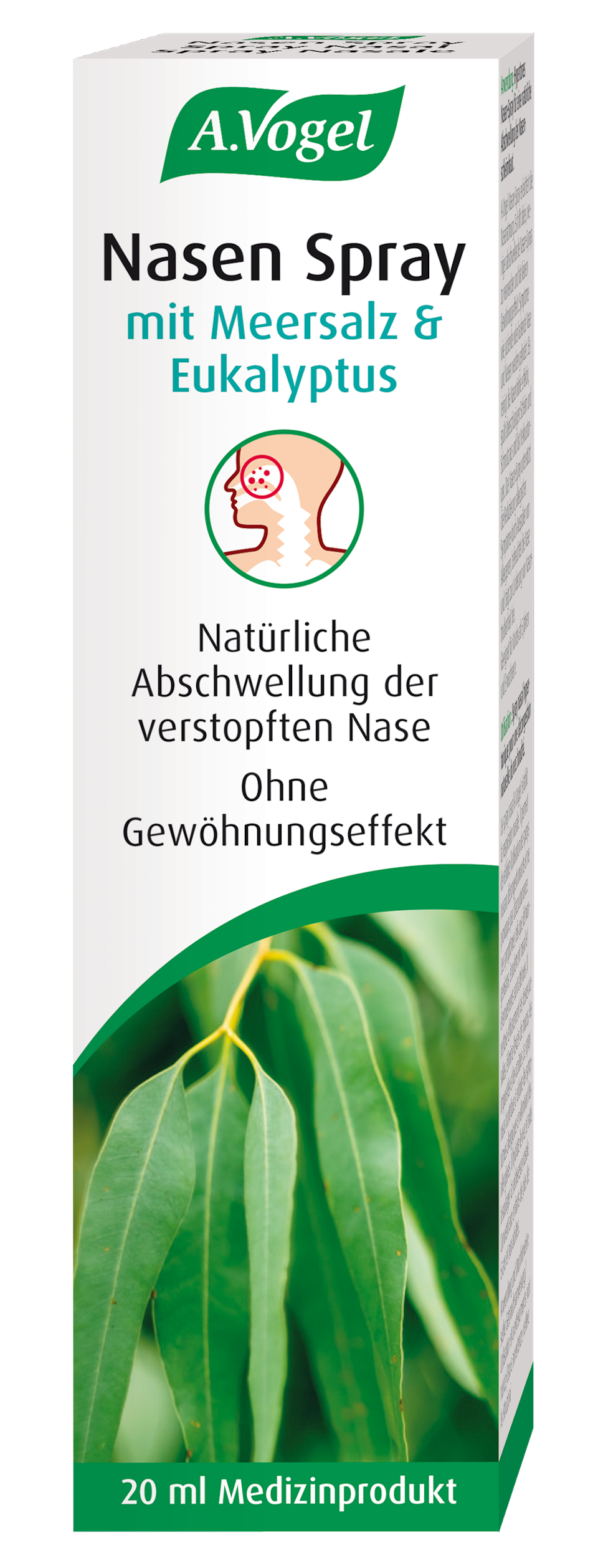 Produktaufnahme von A.Vogel Nasen-Spray.