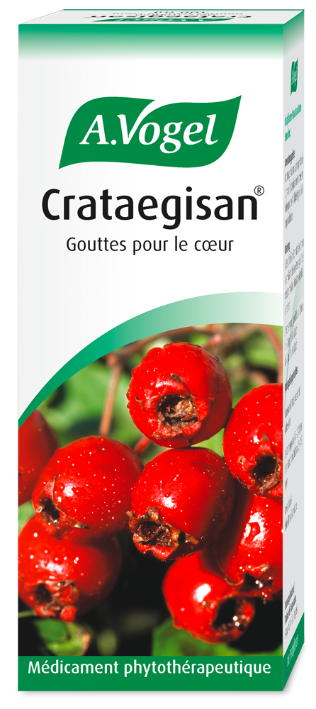 A.Vogel Crataegisan® Gouttes pour le cœur, 50 ml Photo du produit Crataegisan® Gouttes pour le cœur. 50 ml.