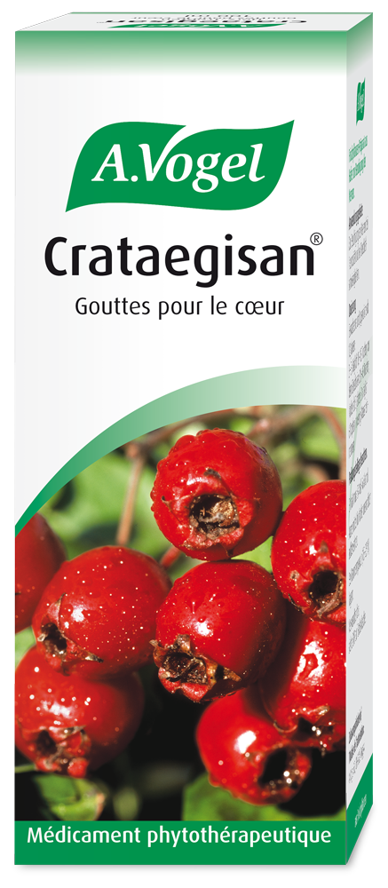 A.Vogel Crataegisan® Gouttes pour le cœur, 100 ml. Photo du produit Crataegisan® Gouttes pour le cœur. 100 ml.