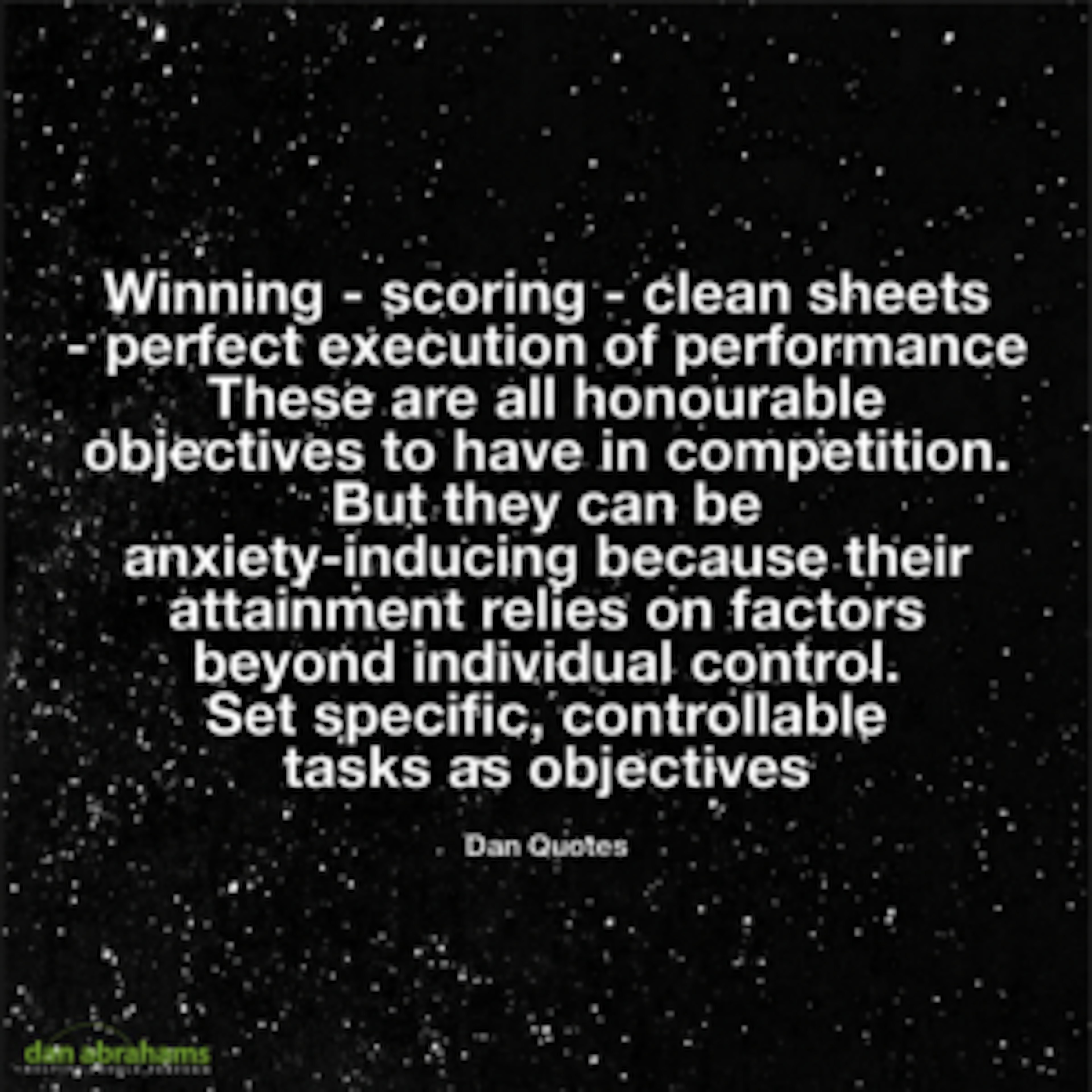 Controlling the “Controllables” in our Lives