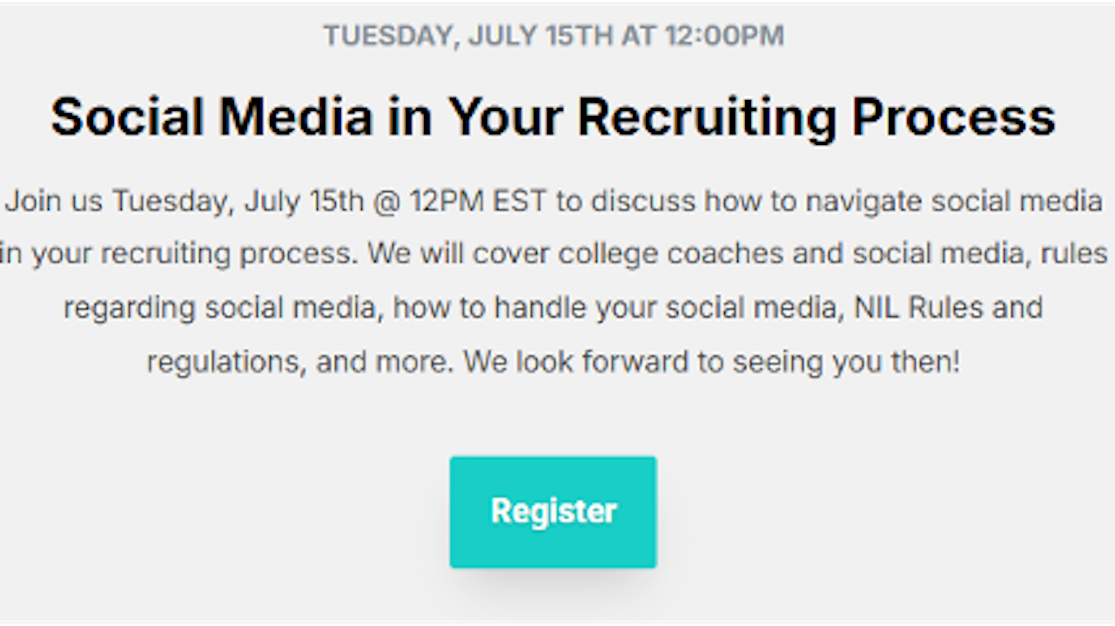 June College Recruiting Newsletter 2025