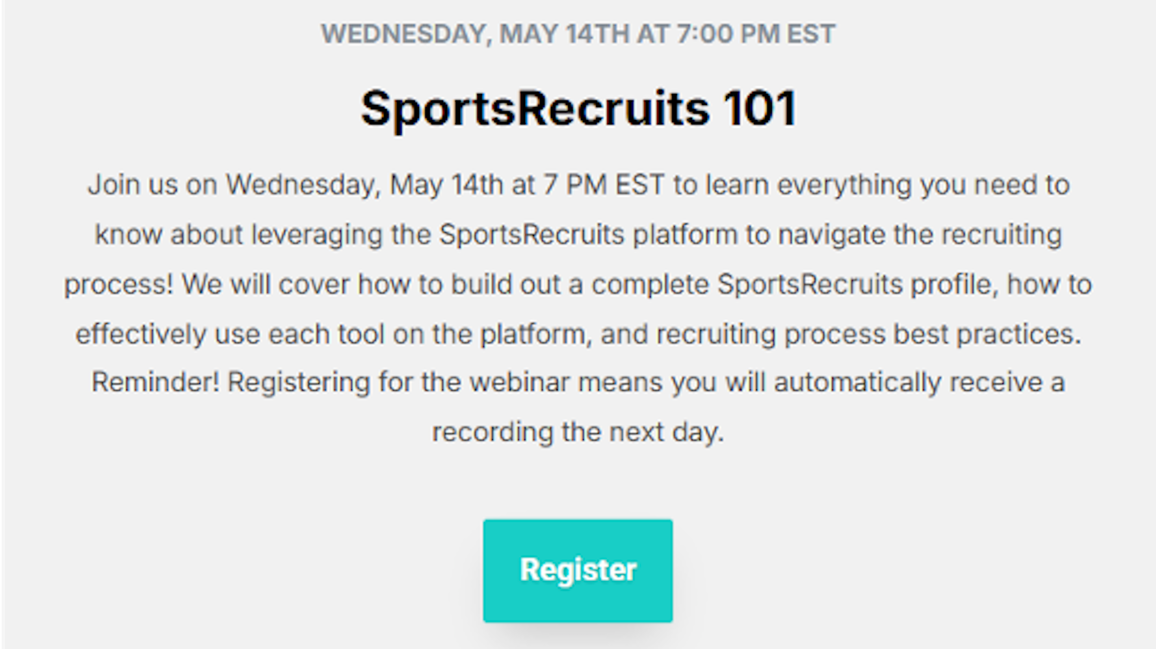 April College Recruiting Newsletter 2025