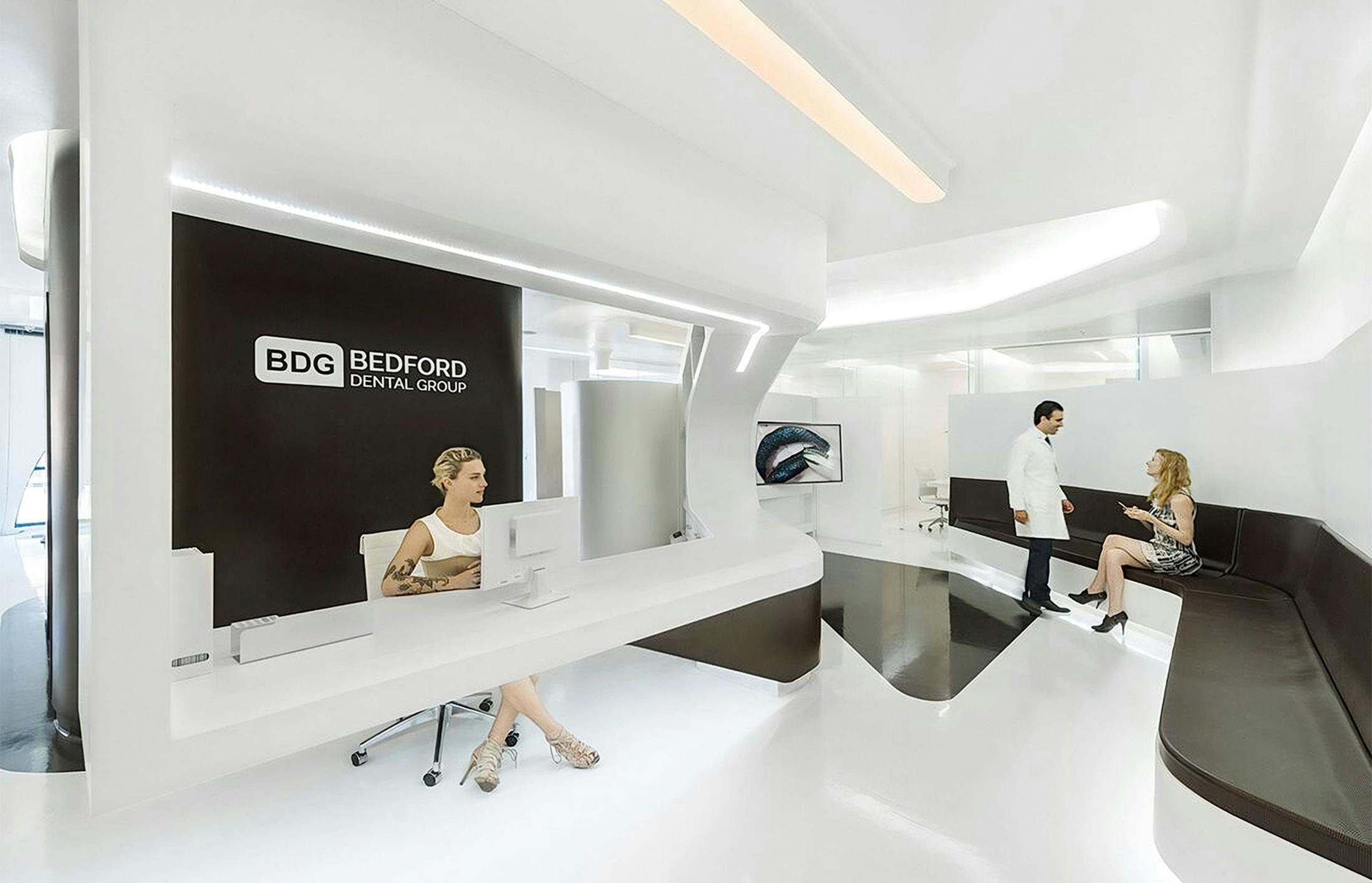 Inside the Bedford Dental office