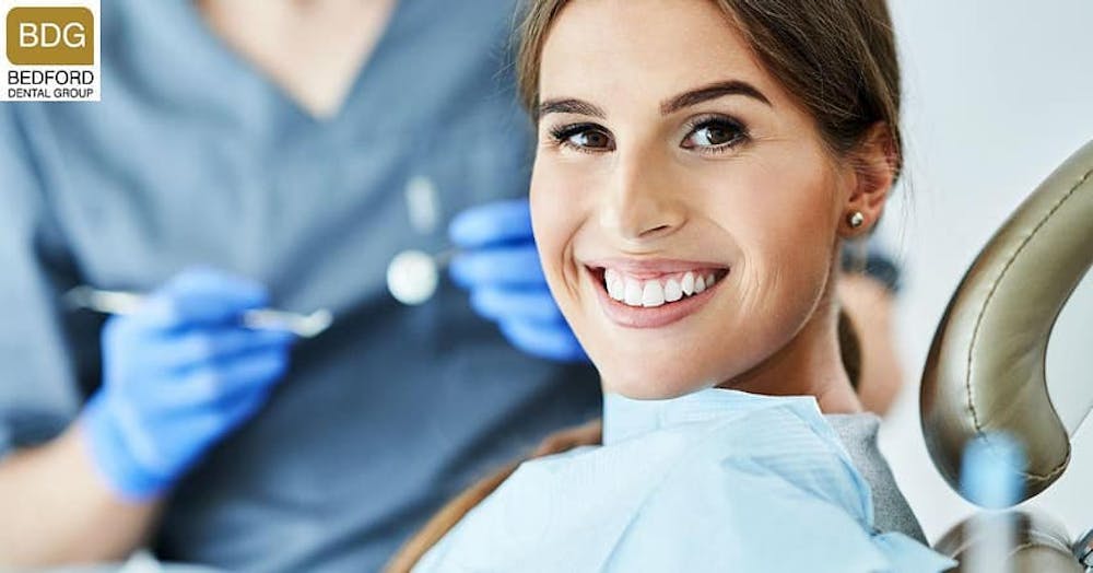 dental patient smiling