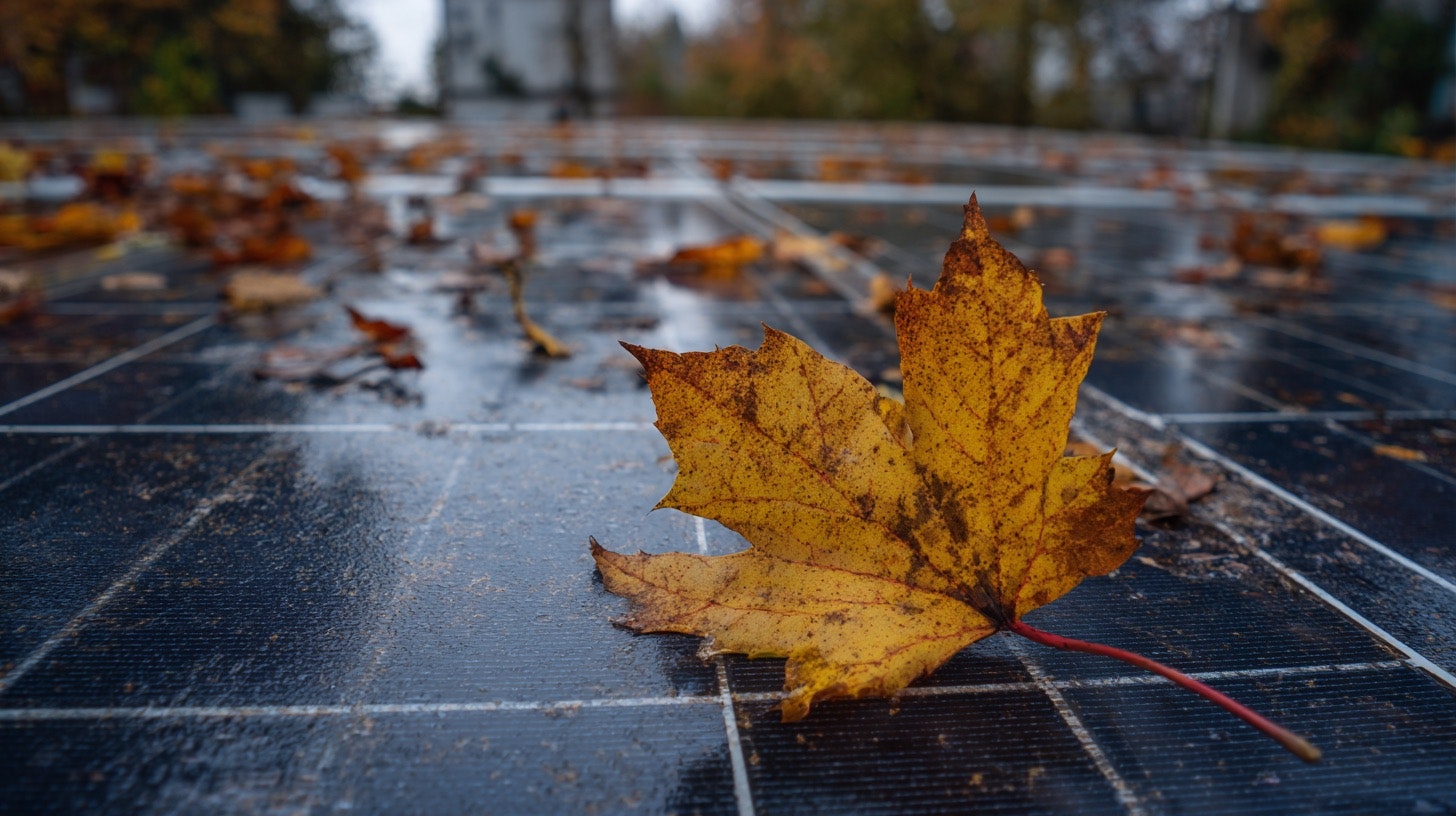 ntretien panneaux photovoltaiques saletés