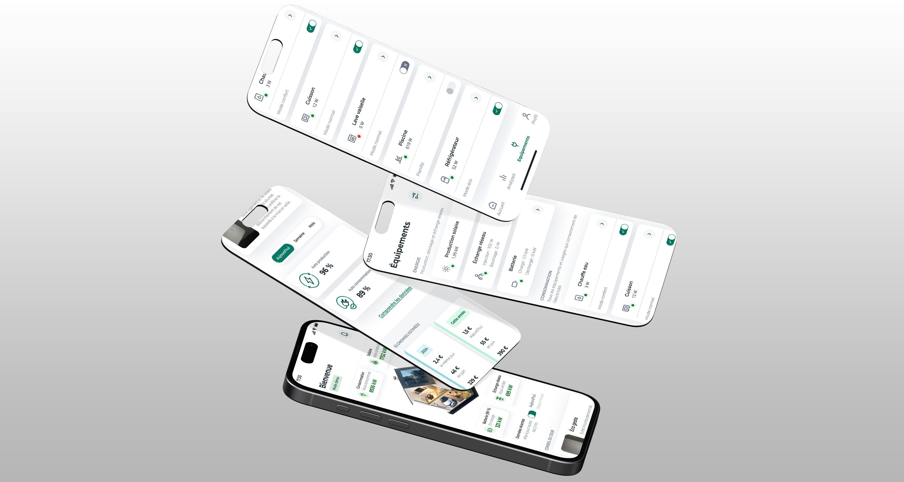 application gestion des installations solaires
