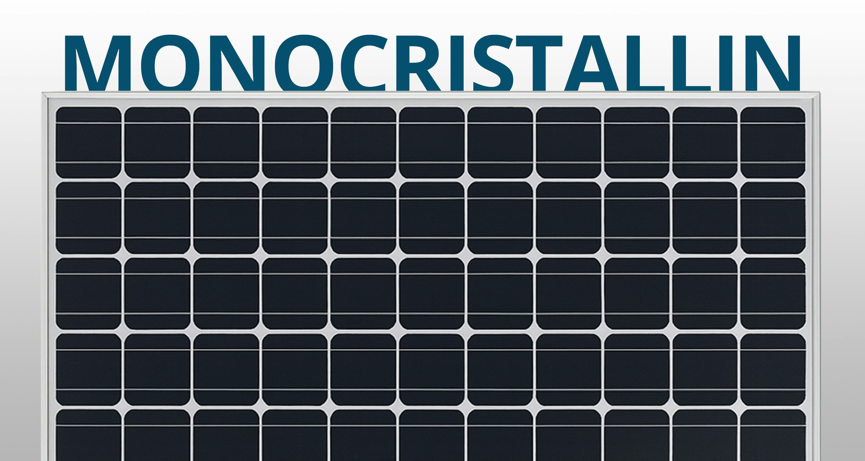 panneau monocristallin