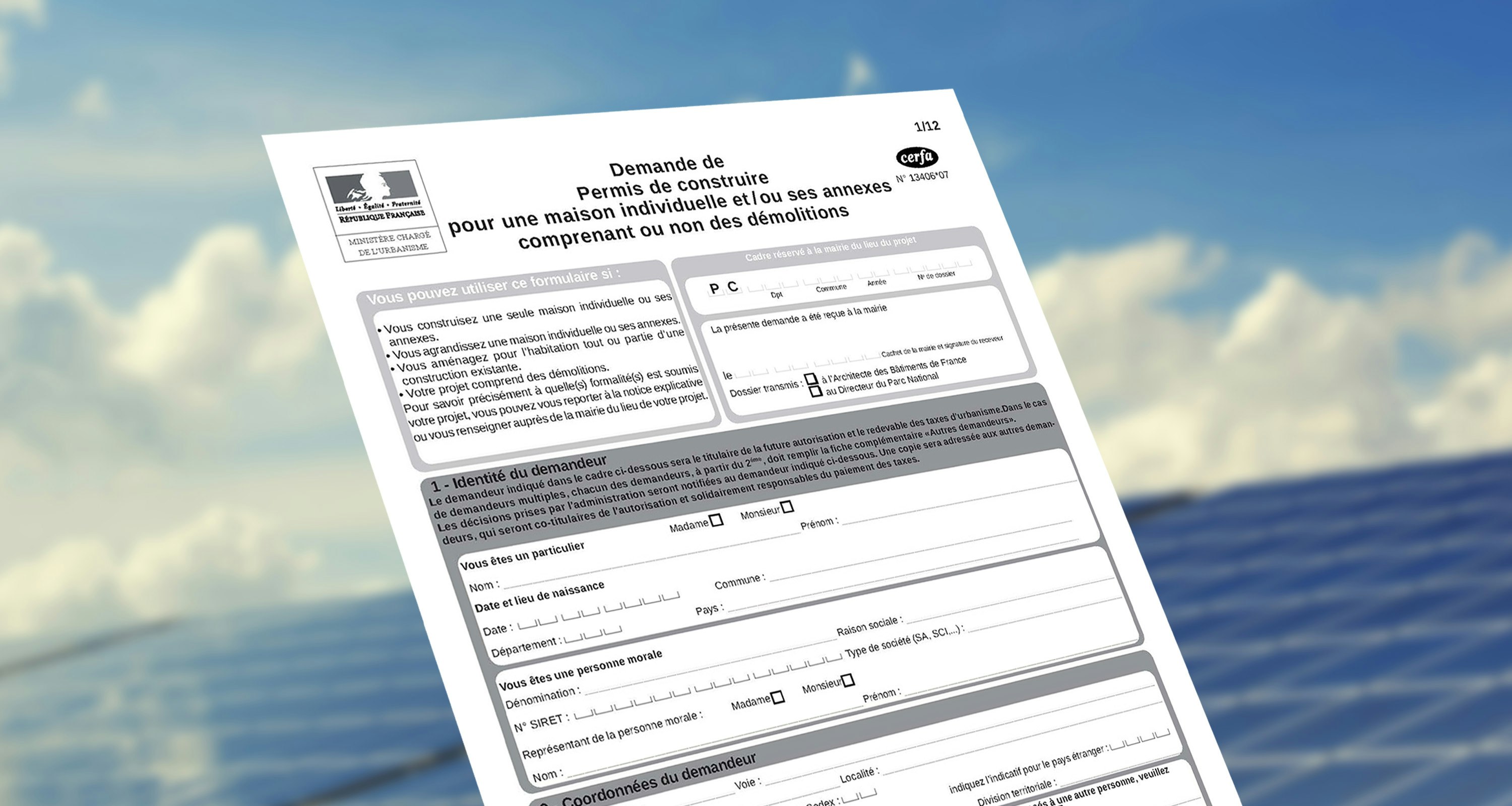 declaration prealable panneaux solaires