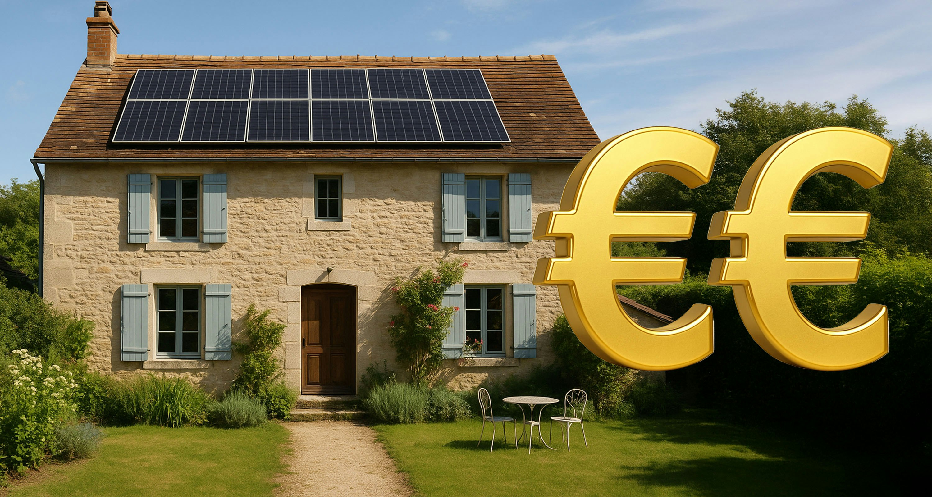 valorisation panneau solaire residence secondaire