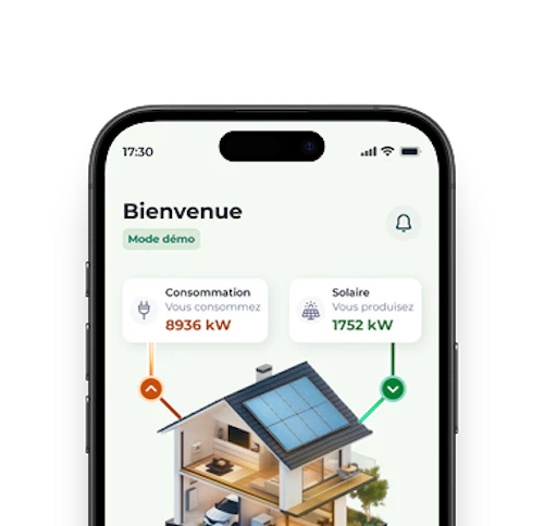 application Mon Énergie by CA demo