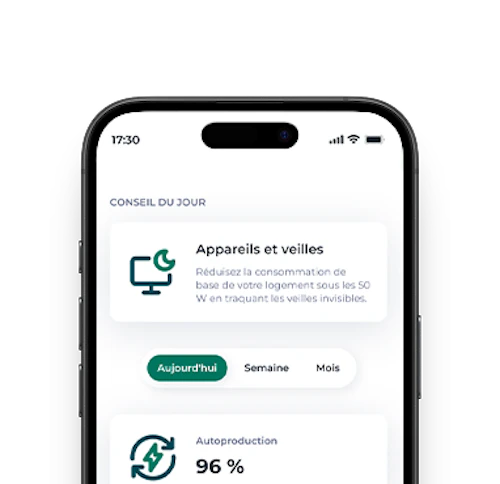 capture d'écran application Mon Énergie by CA conseils du jour