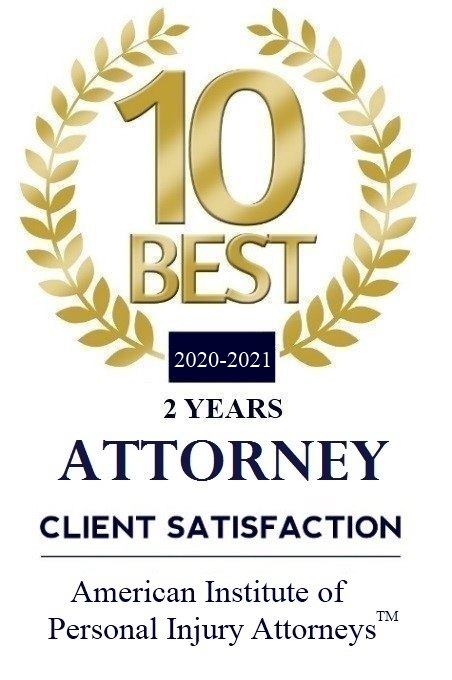 10 Best Personal Injury Attorneys award