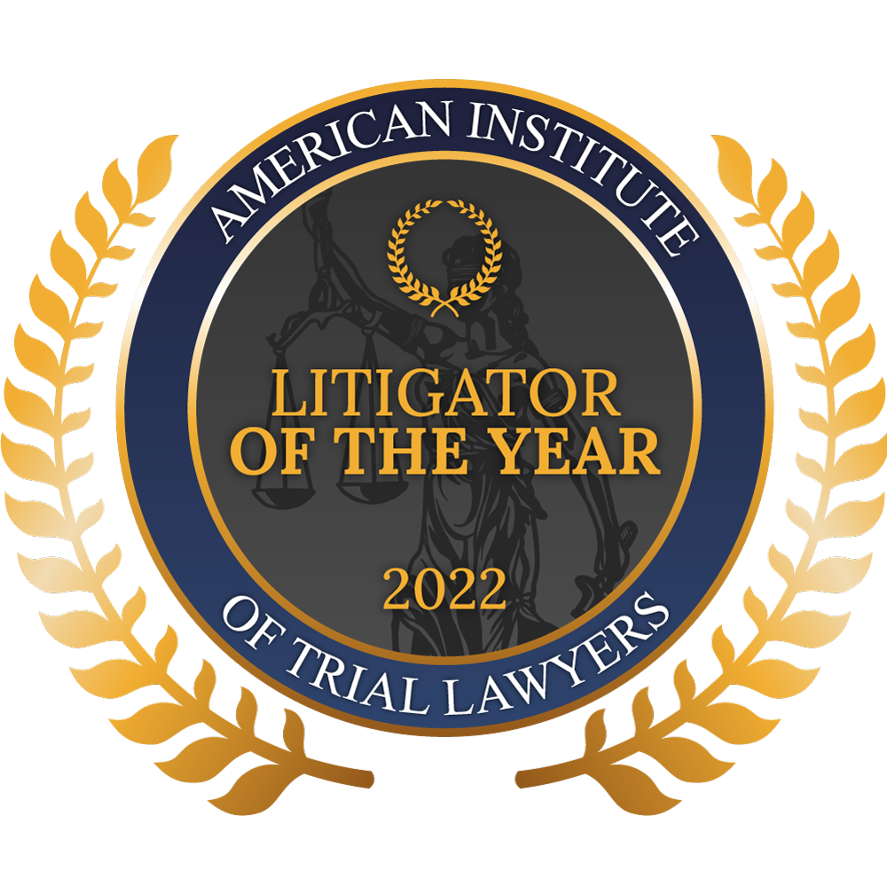 AMERICAN INSTITUTE OF TRIAL LAWYERS; LITIGATOR OF THE YEAR