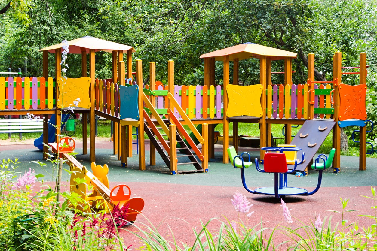 colorful children's playground