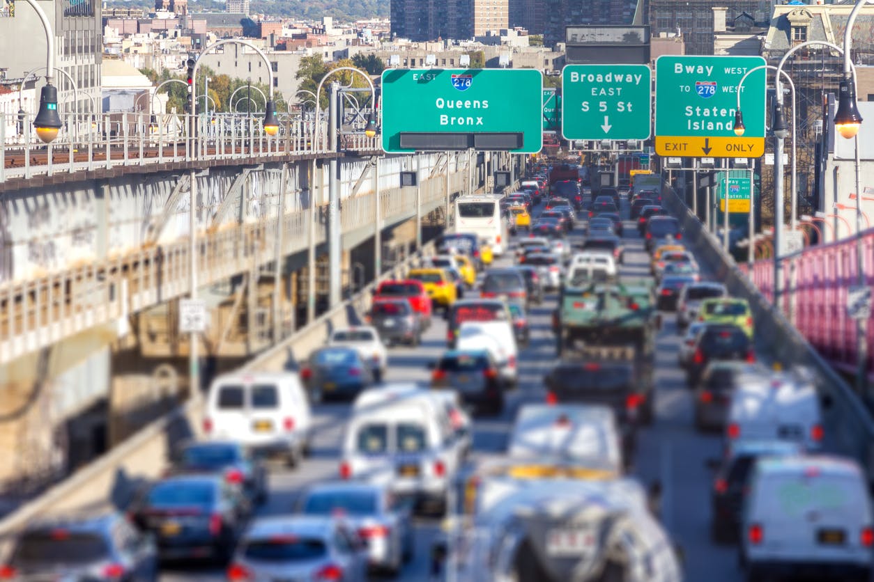 A highway in NYC