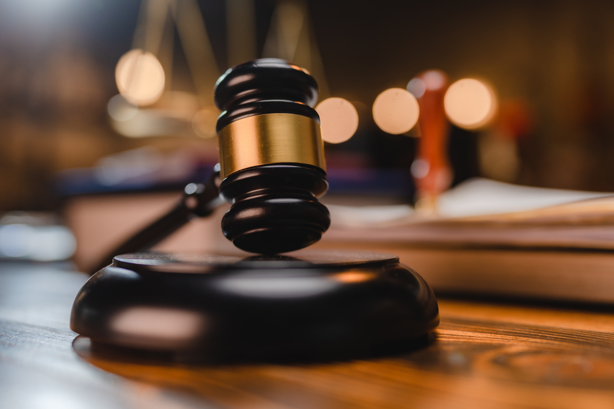 A gavel