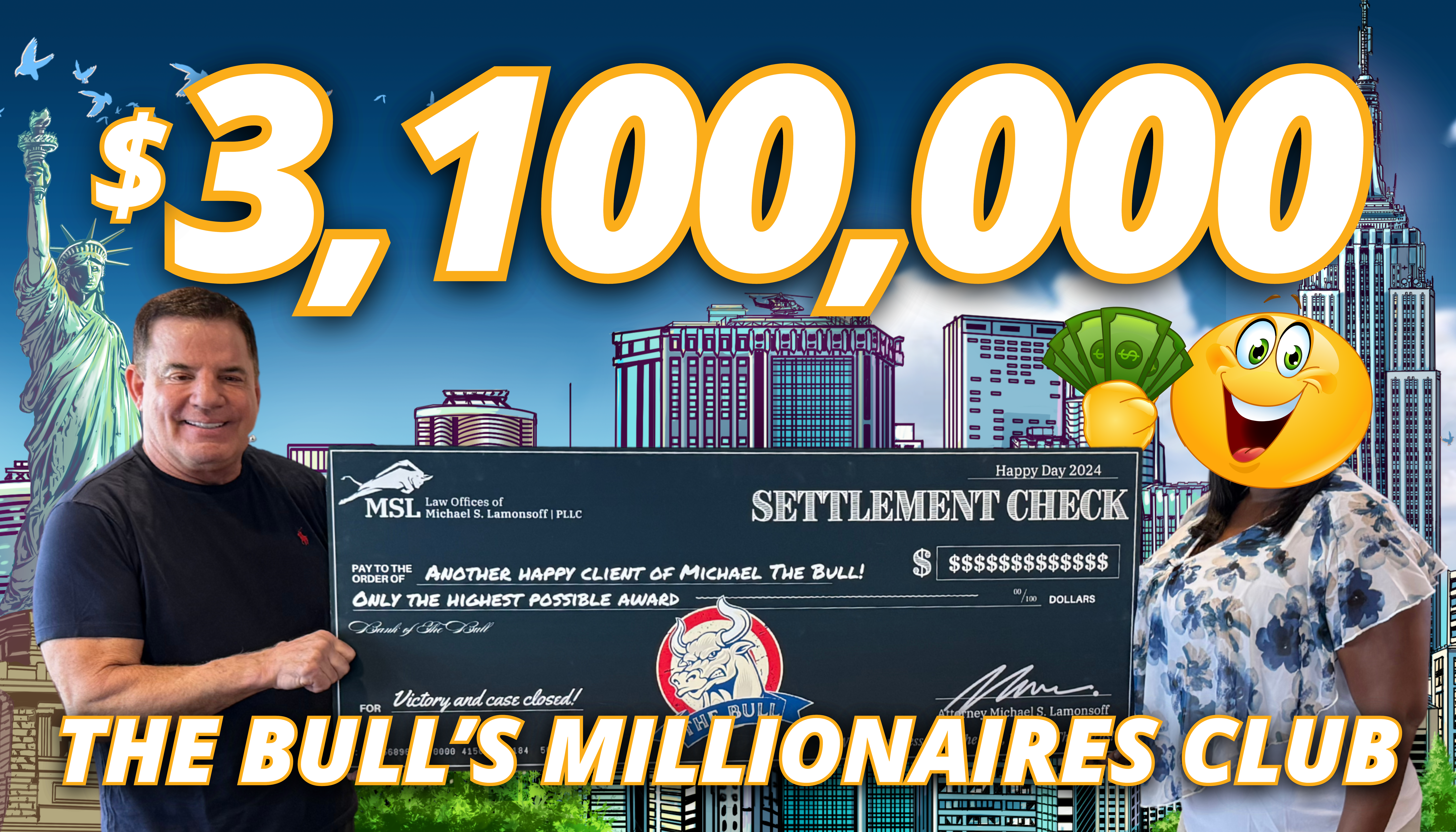 Michael Welcomes A Member of The Bull's Millionaire's Club