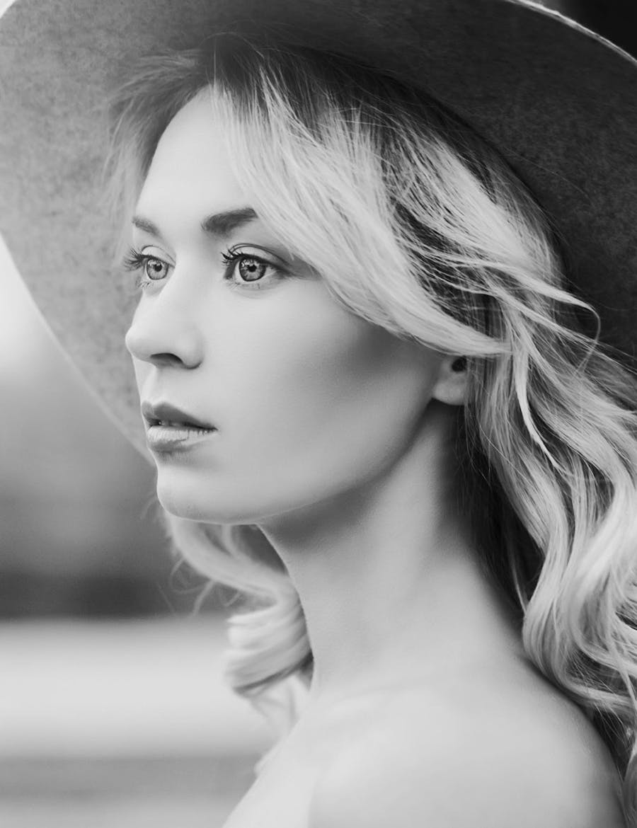 Woman with very clear skin highlighting a chemical peel in Nashville.