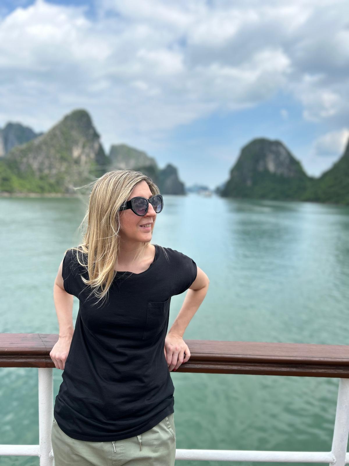 Simona Legrenzi, Consulente viaggi