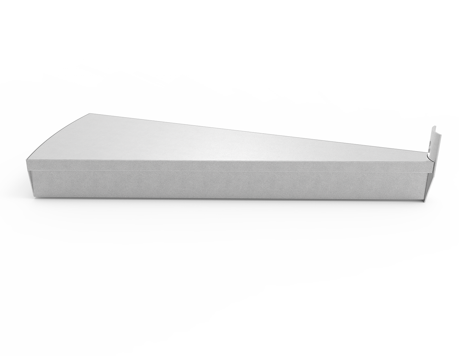 Freisteller einer Stufe aus einem einfachen Blech