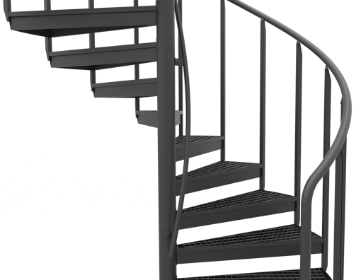 handrail on center tube