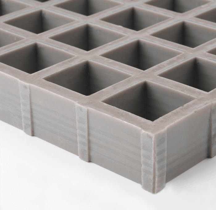 GRP plastdurk