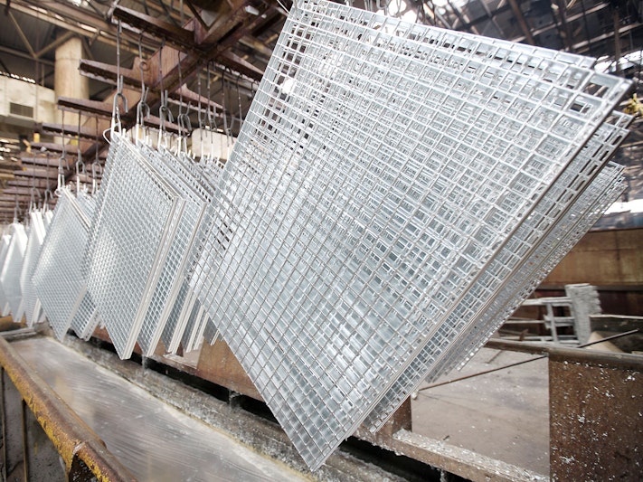 Surface treatment hot dip galvanizing