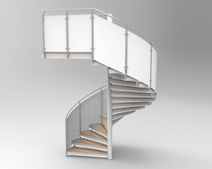 Eurostair spiral staircase premium