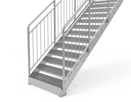 rak trappa standard barnsäker