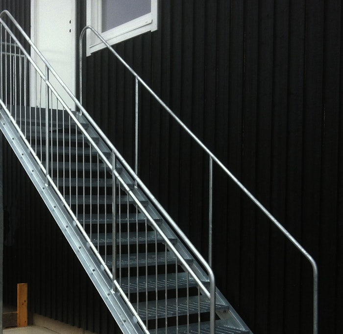 Childsafe straight staircase