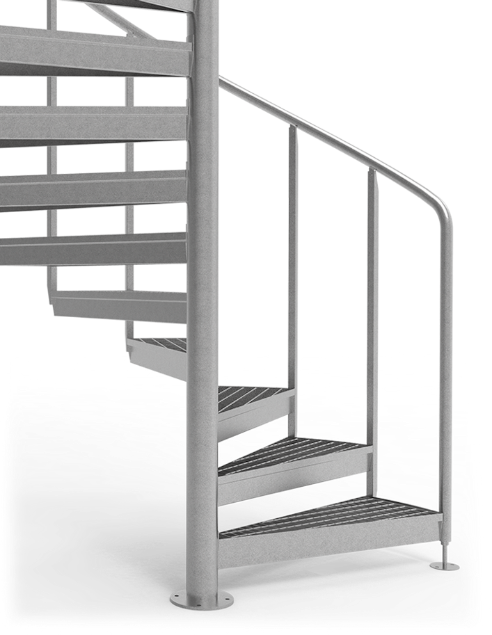 Stairs with modern design and smart functions