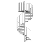 Eurostair spiral stair standard