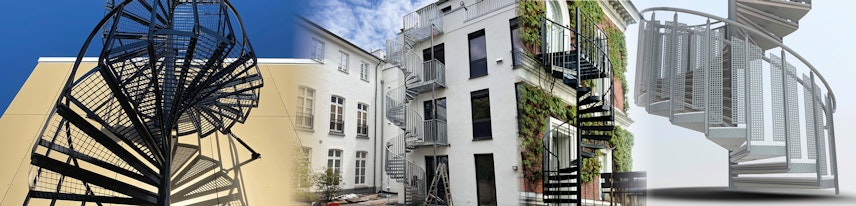 Spiral staircases from Eurostair Spiral staircases from Eurostair
