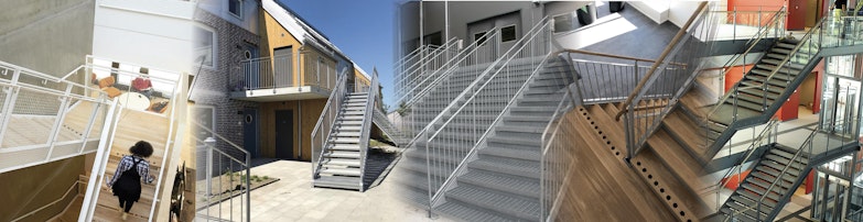 Straight stairs from Eurostair Straight stairs from Eurostair