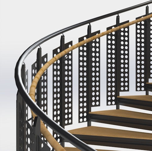 Eurostair Premium Spindeltreppengeländer