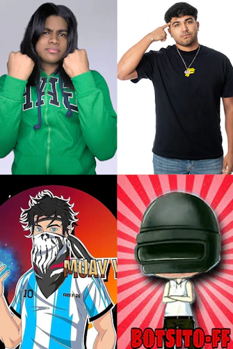 YizaroFF + Luffy21 + Muay + Botcito - Equipo Mariposa