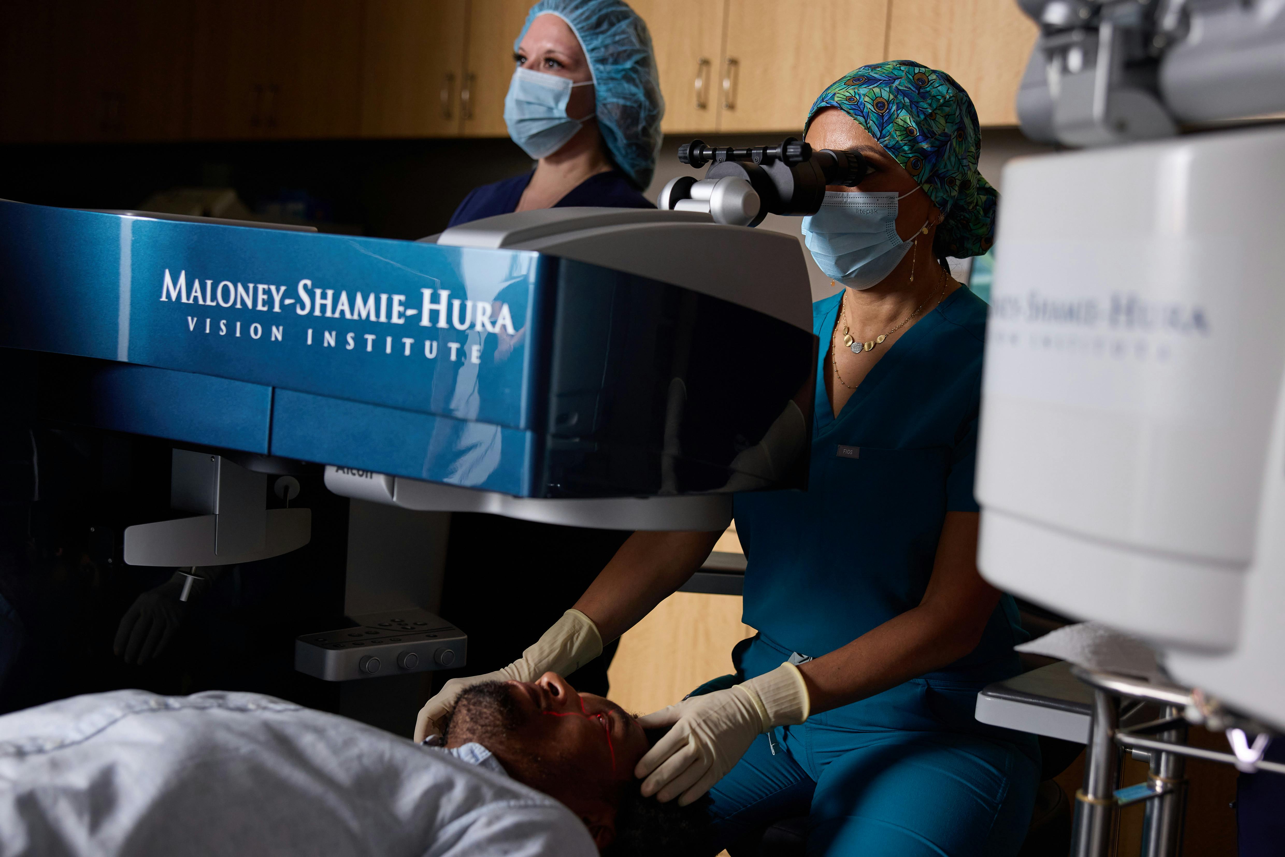 Step Three: Precision Laser Vision Correction