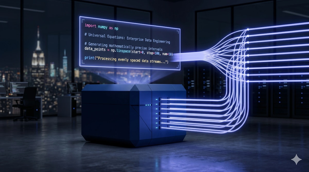 NumPy linspace Guide: Enterprise Data & Financial Modeling