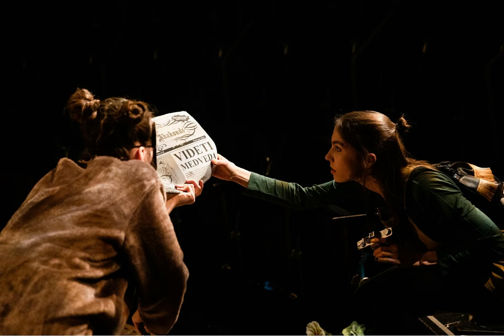 From the anaconda’s belly