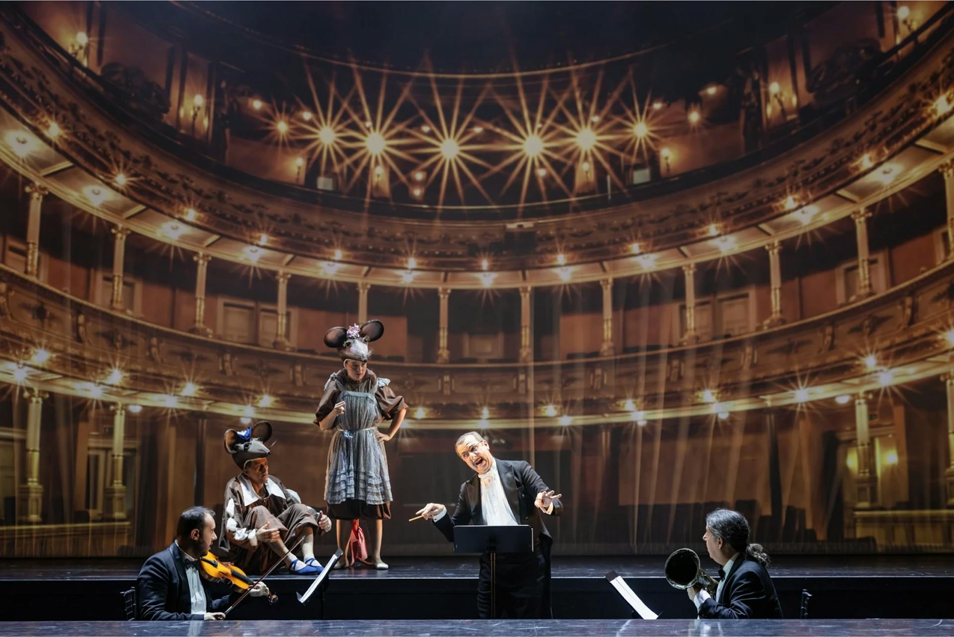 Mice in the opera house