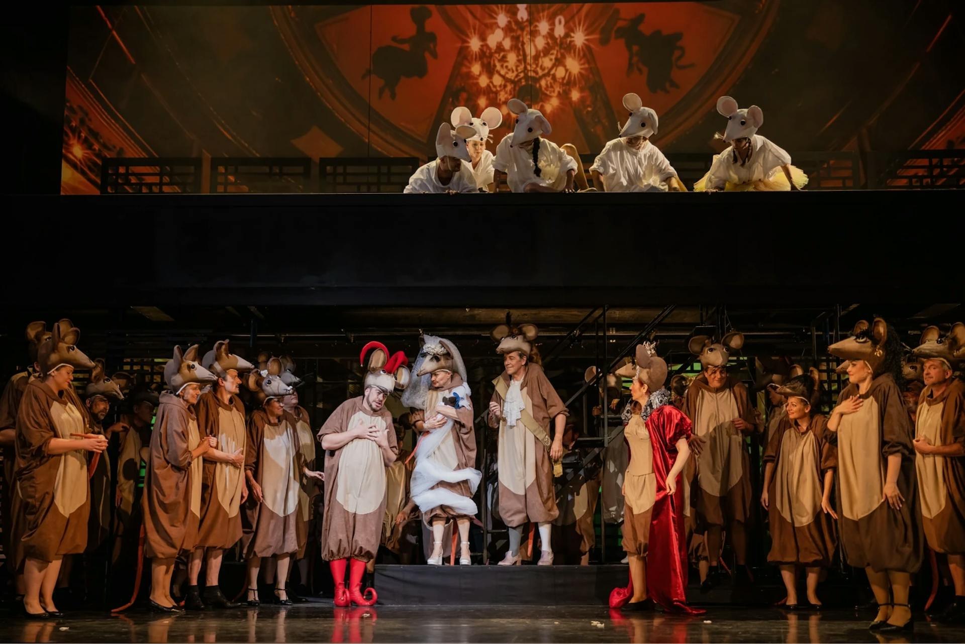 Mice in the opera house