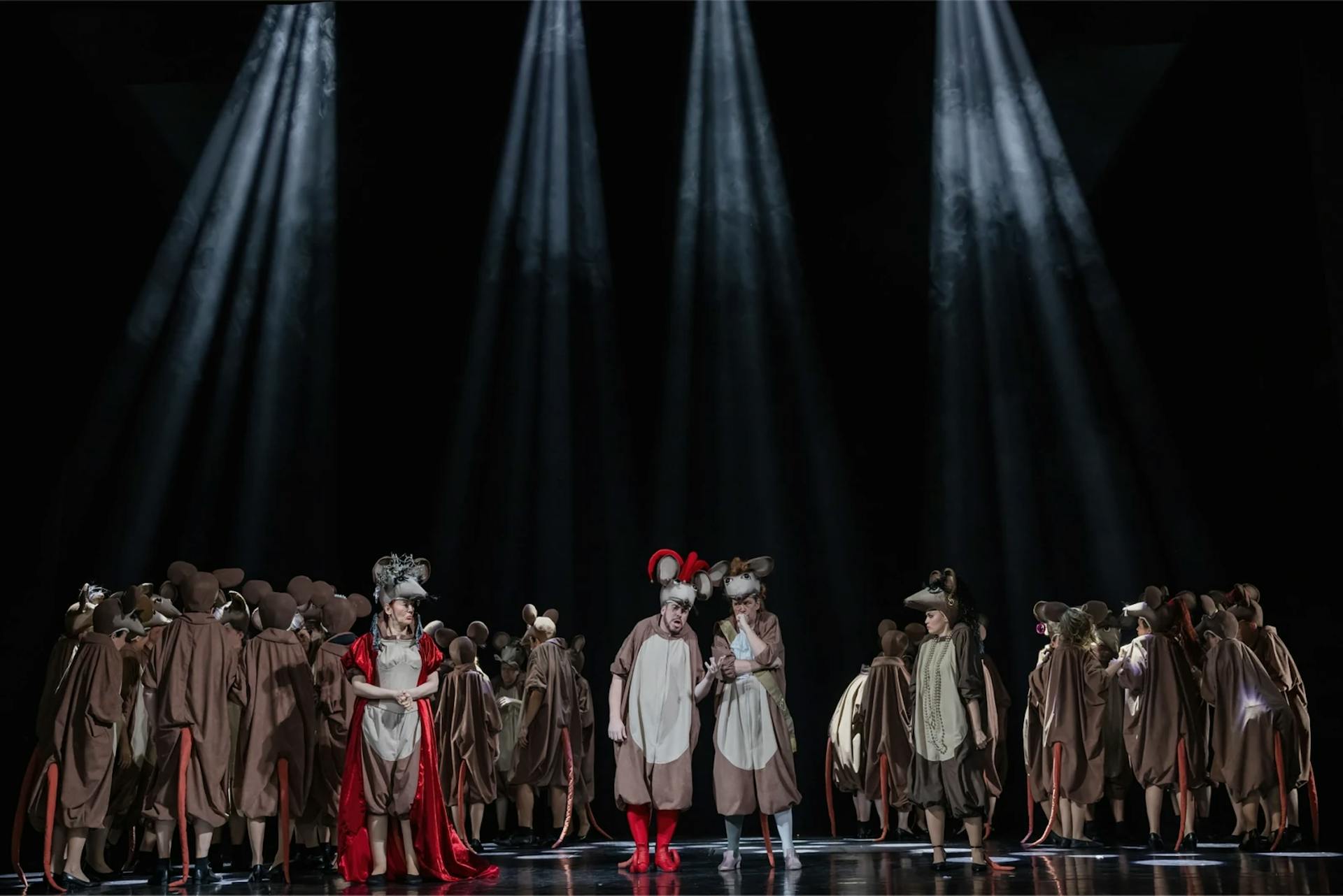 Mice in the opera house