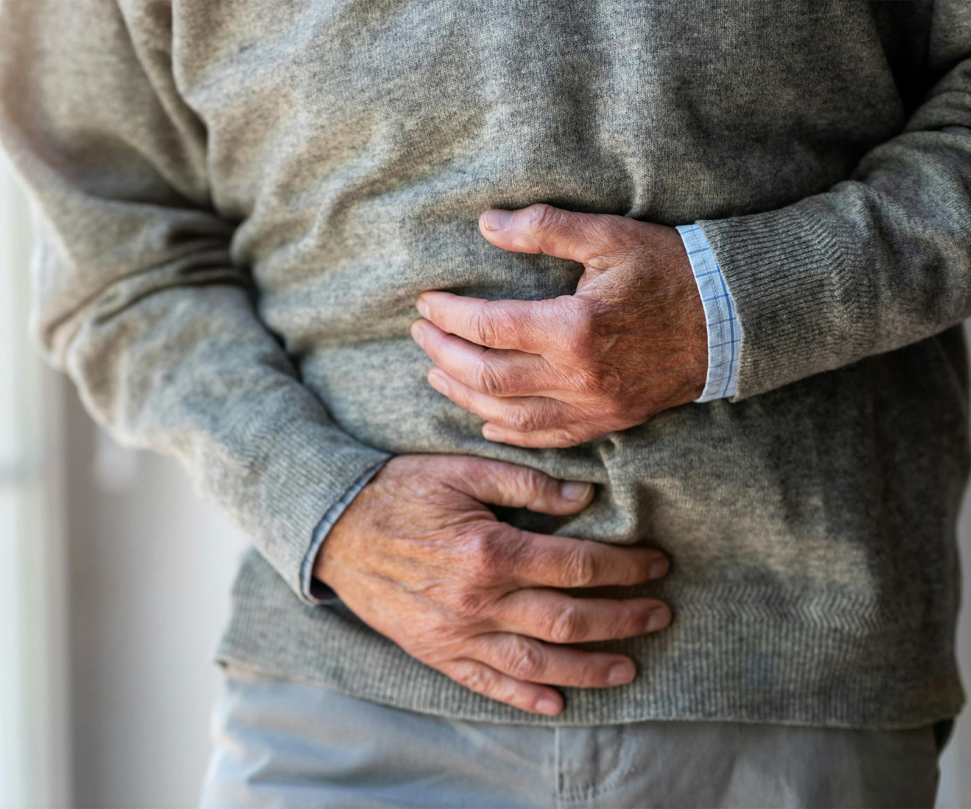 back profile of someone hugging