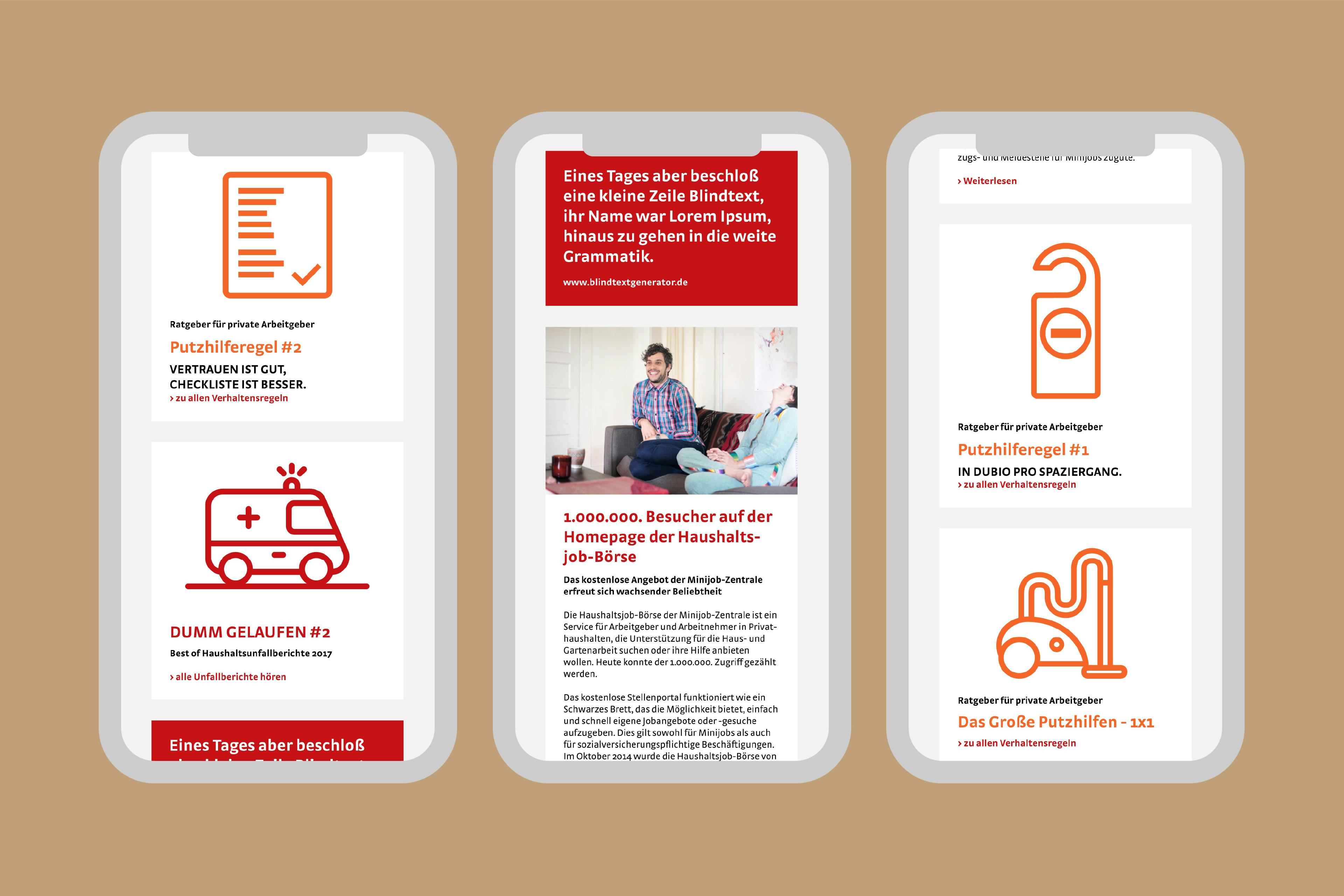 B2302 Minijobzentrale Webdesign