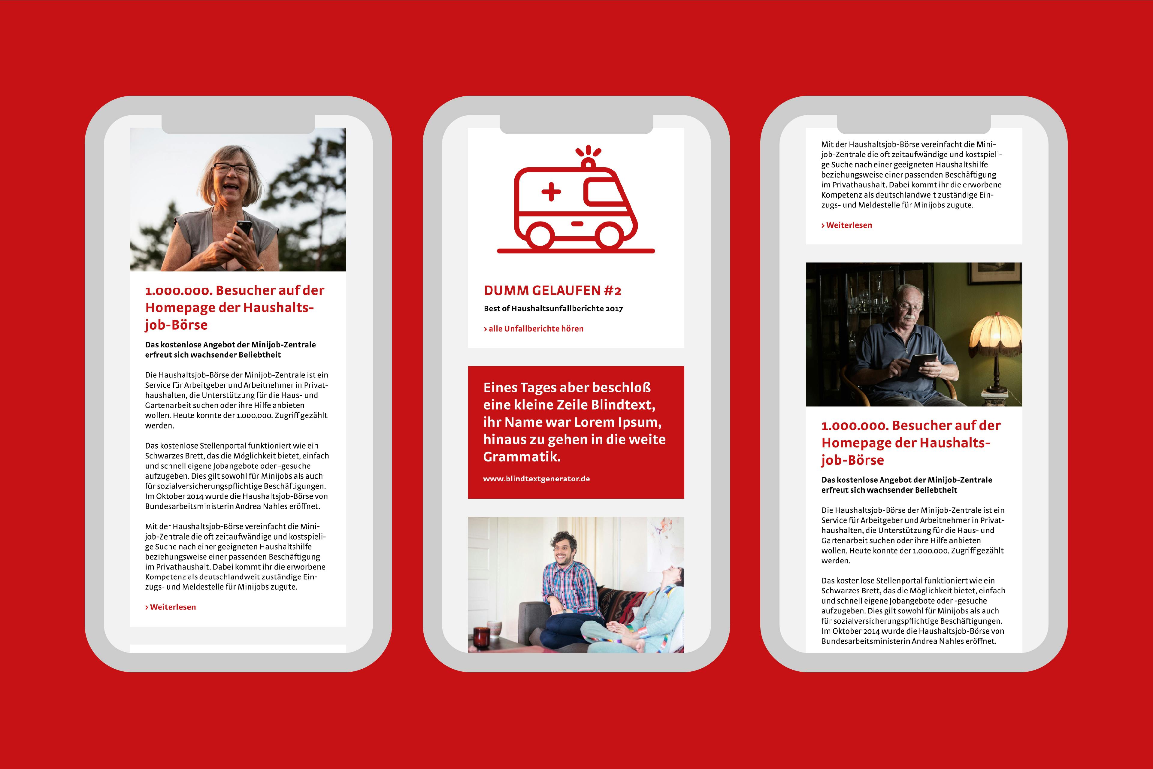 B2302 Minijobzentrale Webdesign